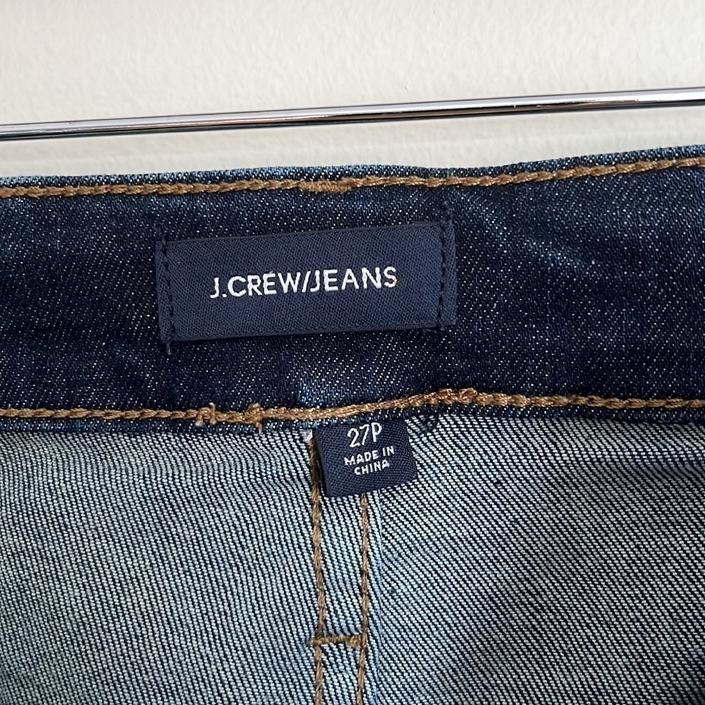 J. Crew Petite Distressed Denim Jeans - Picture 4 of 7